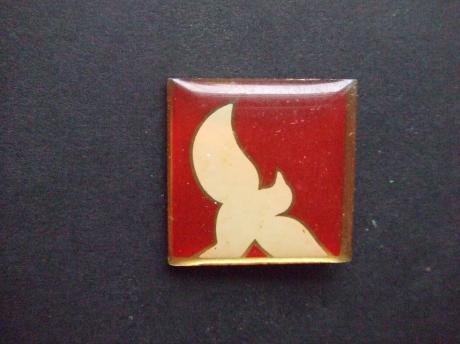 Vogel onbekend logo rood